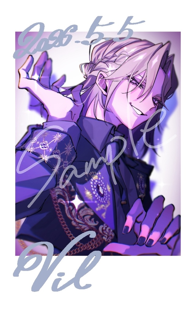 ブレジュチェキ風カード(♠️🦁👑🐉🦇⚔️⚡️) 各150円