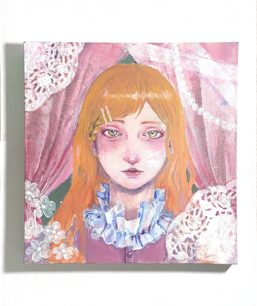 レースと女の子