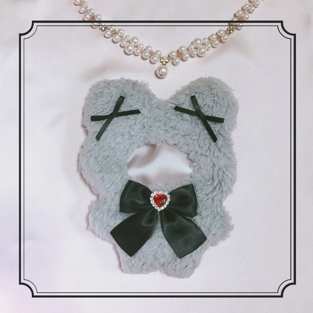 【ぬい用きぐるみ】mofly_teddy＊グレー