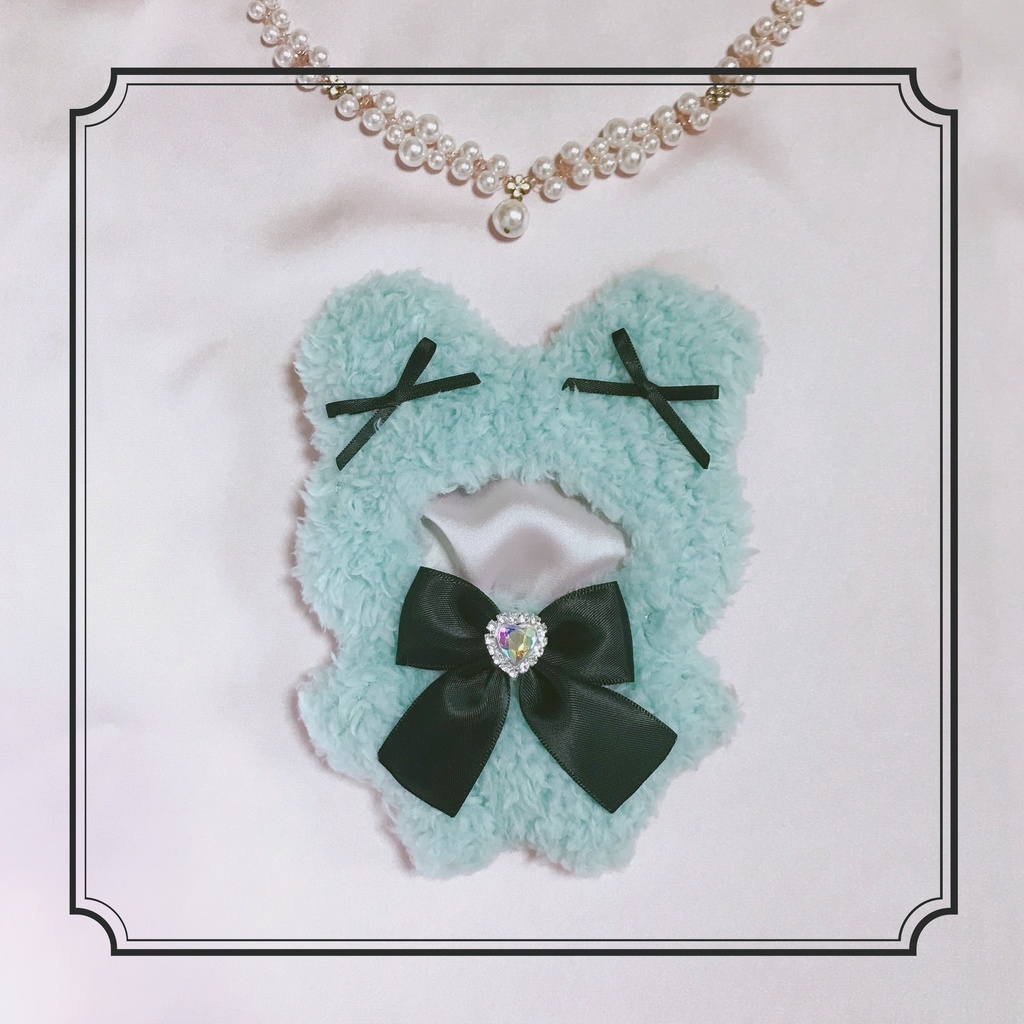 【ぬい用きぐるみ】mofly_teddy＊ミント