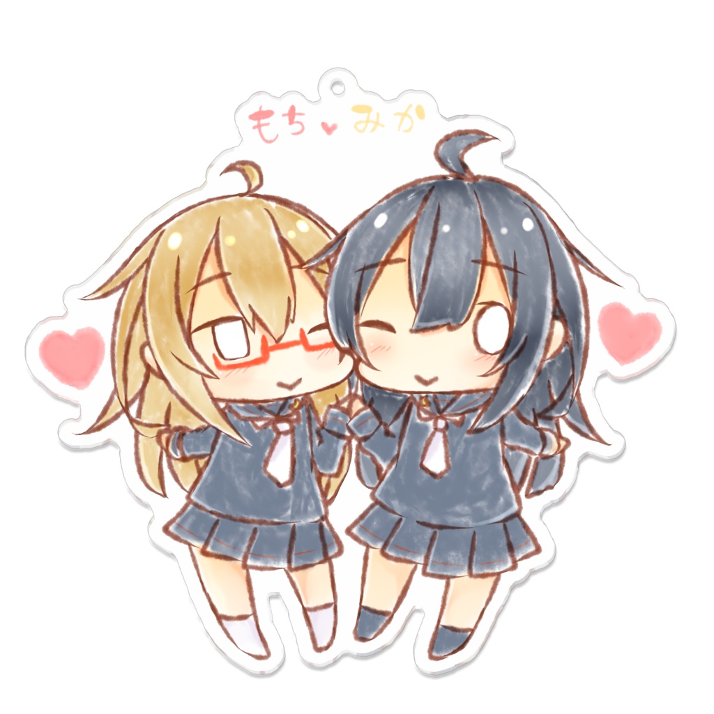 みか♡もちアクキー