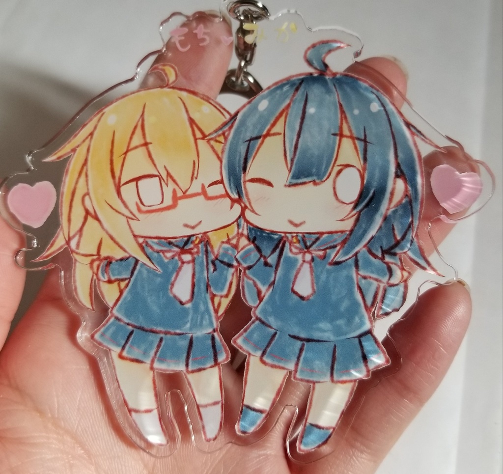 みか♡もちアクキー