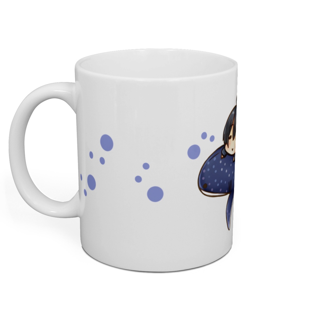 🦈三日月ちゃんマグカップ