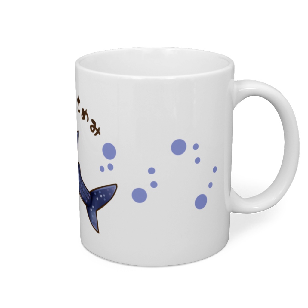 🦈三日月ちゃんマグカップ