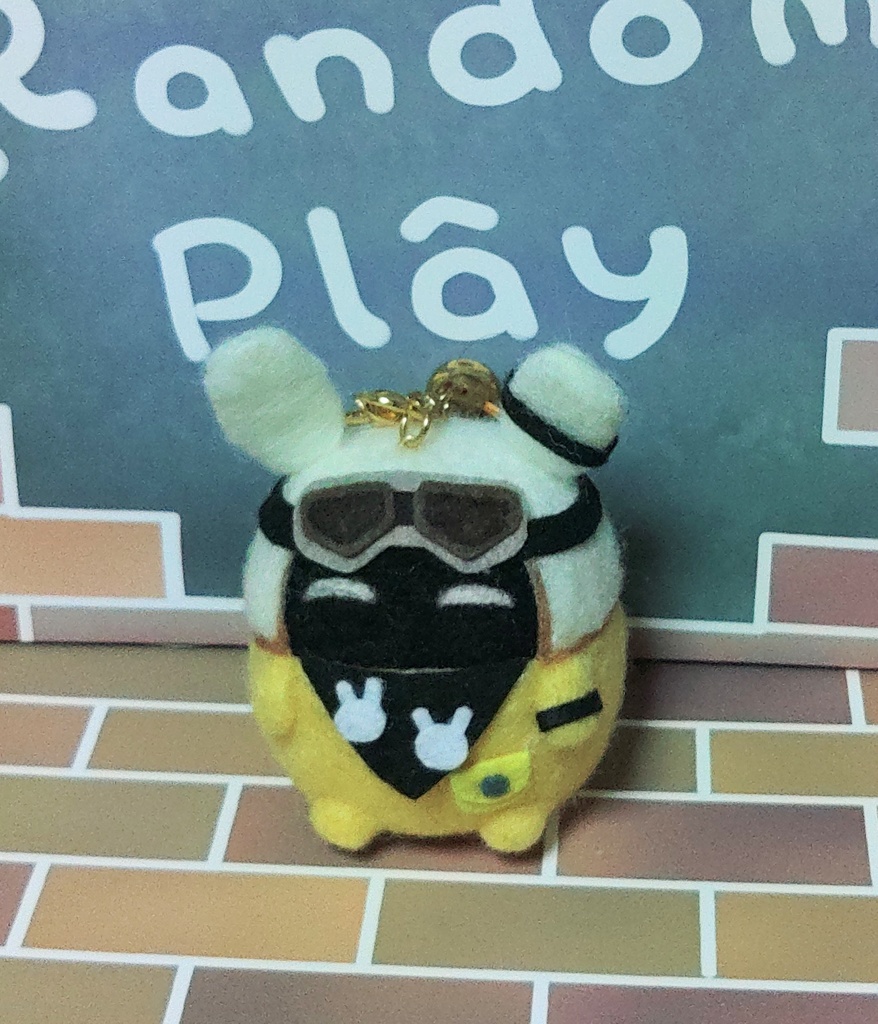 ハヤスギボンプキーホルダー　①