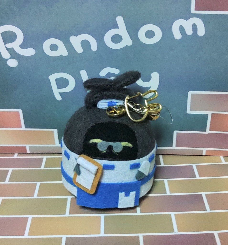 アンナイちゃんキーホルダー