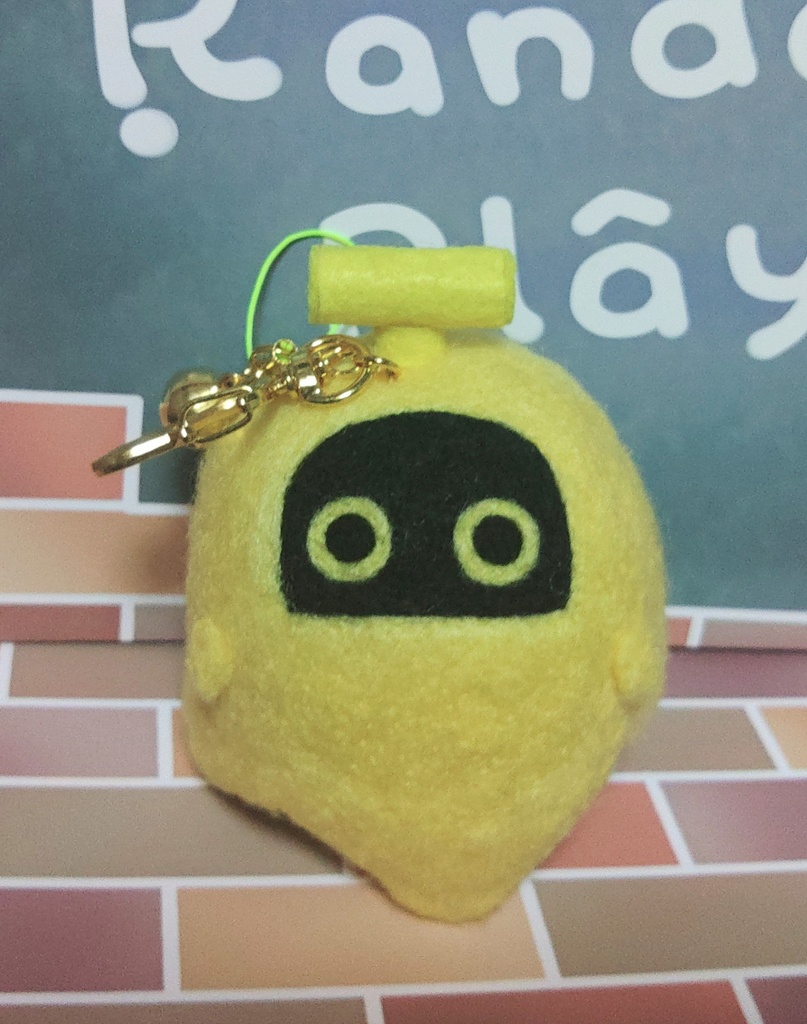 バナナ　ボンプキーホルダー