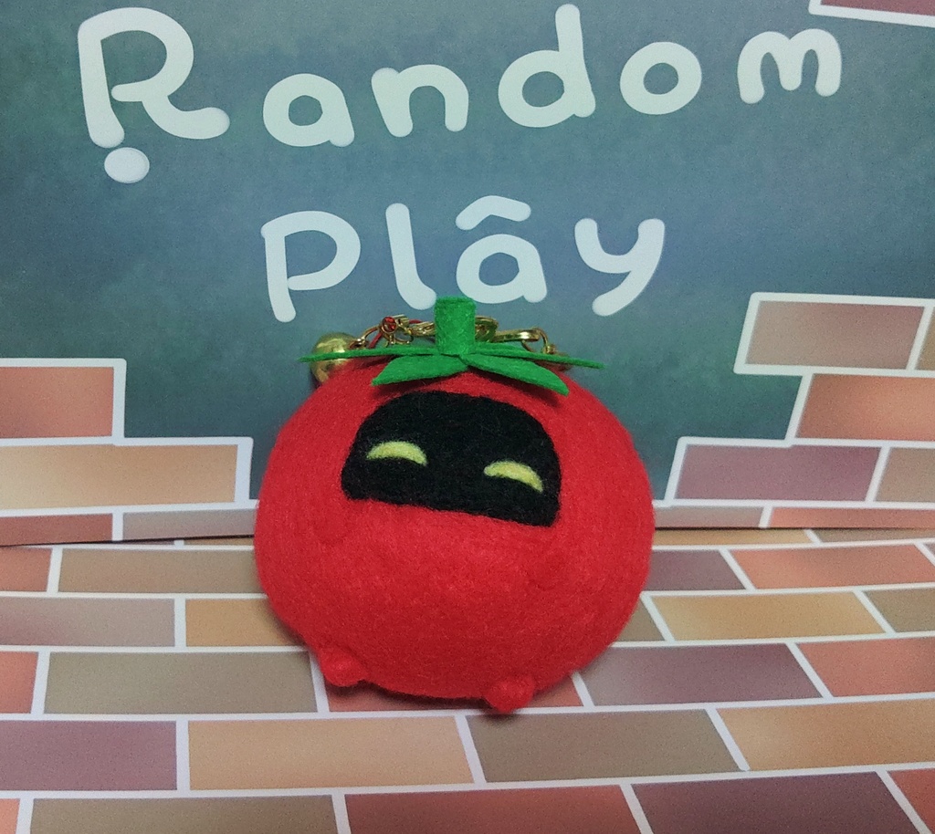 トマト　ボンプキーホルダー