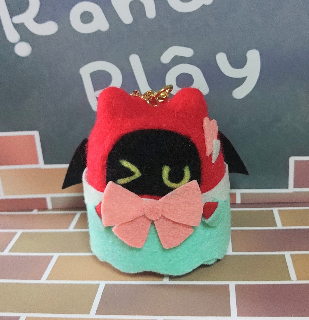 アクマデボンプ　キーホルダー(アイドルver)