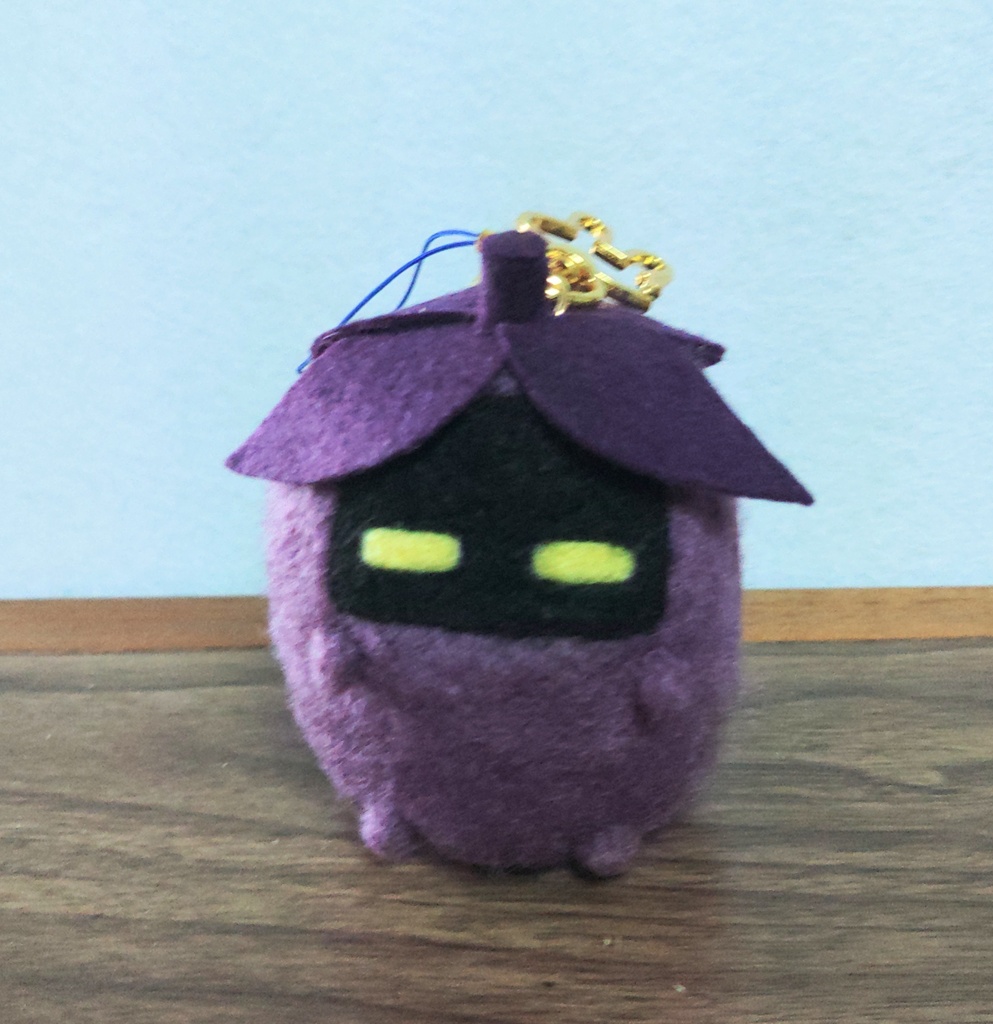 ナスナス　ボンプキーホルダー