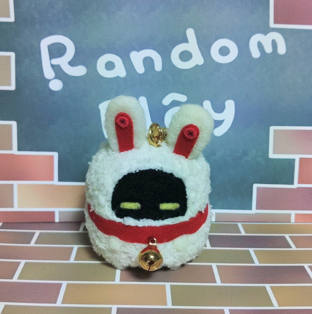 ふわもこ　オマネキキーホルダー