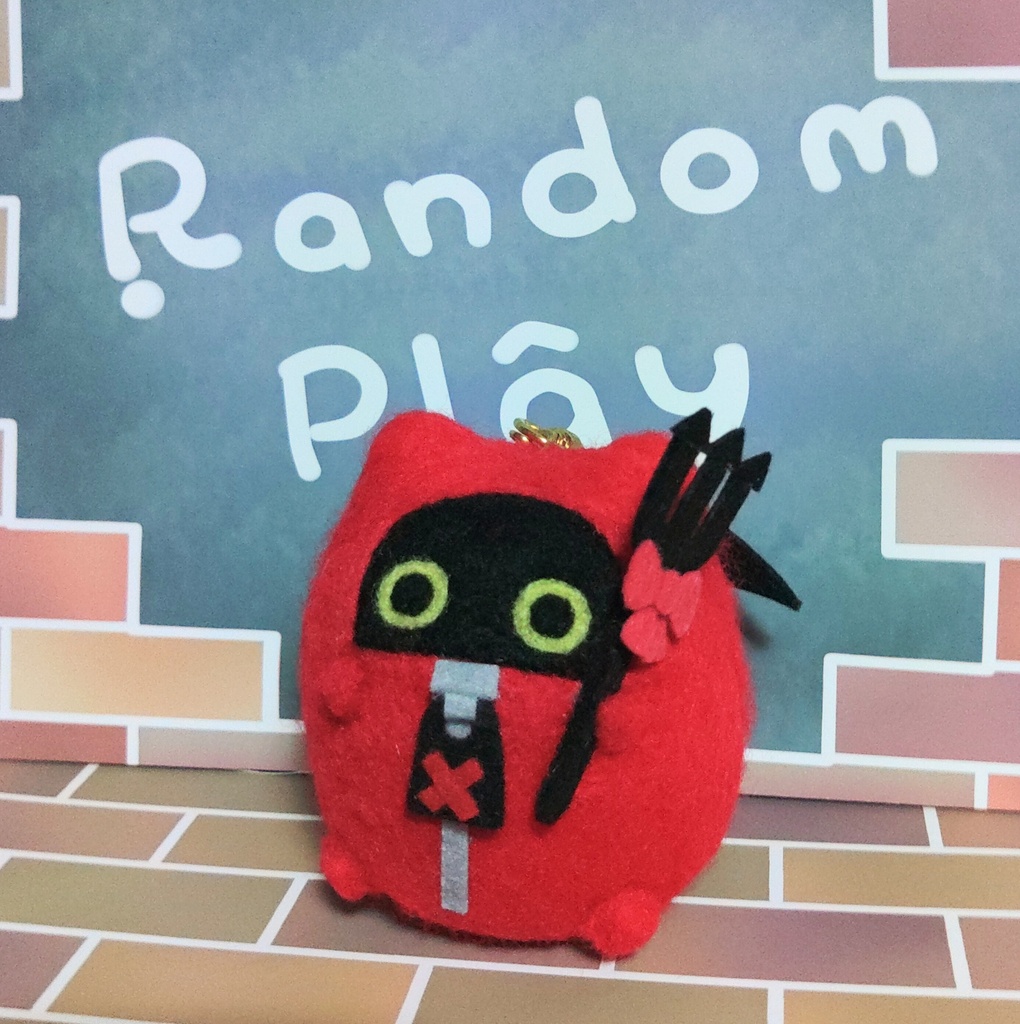 【SALE】悪魔なアクマデボンプ　キーホルダー
