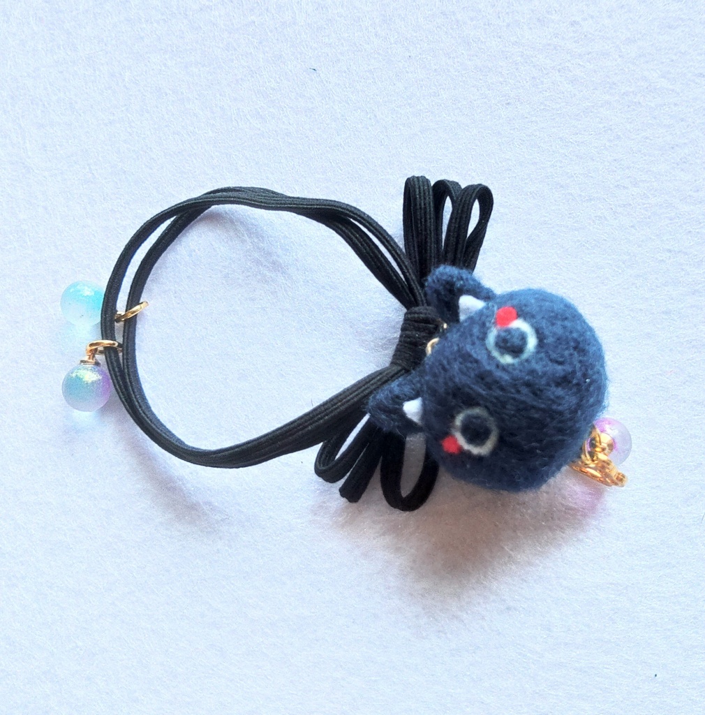 ヘアゴム　放浪猫