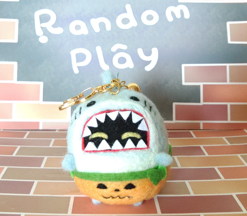 ハロウィンボンプ　キーホルダー②