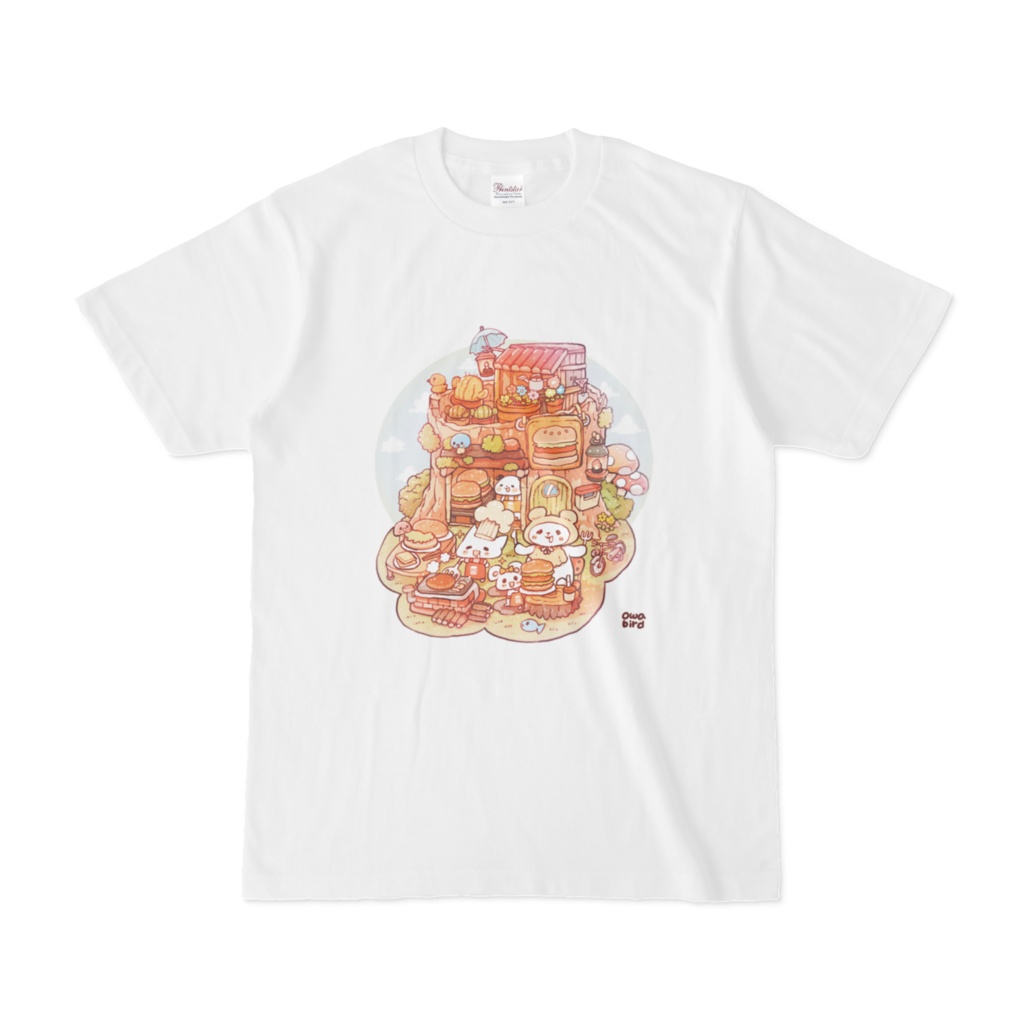 【Tシャツ】森のハンバーガー屋さん