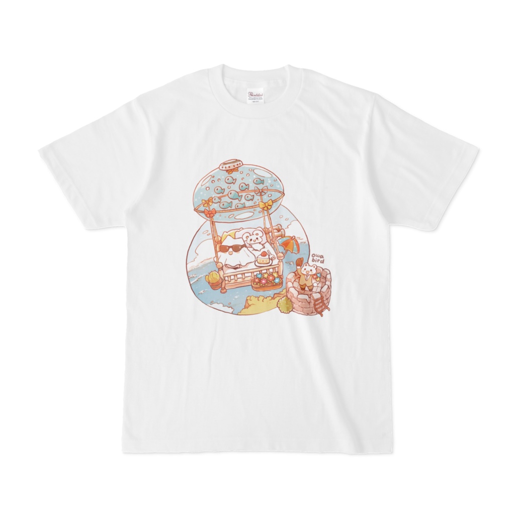 【Tシャツ】空の旅ベッド