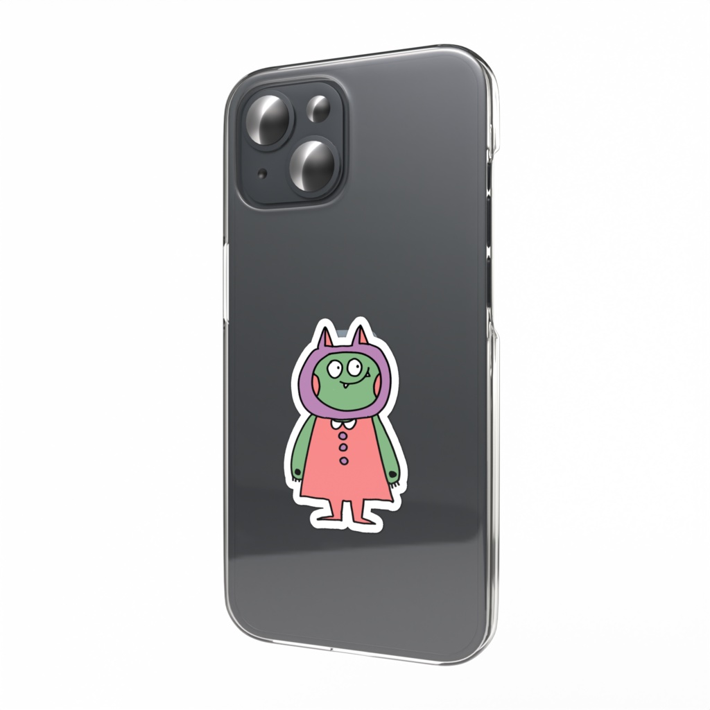 立姿　ースマホステッカーー