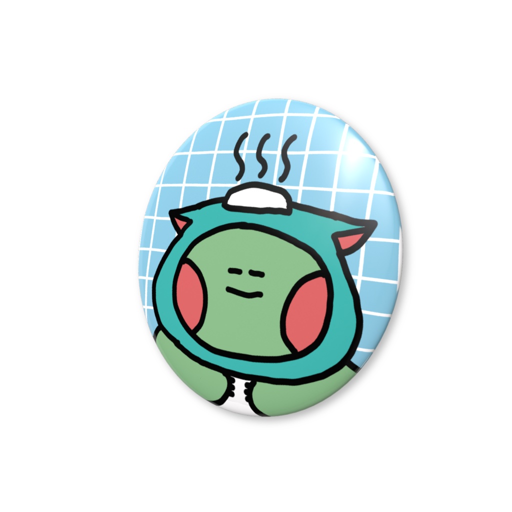 風呂 ー缶バッジー