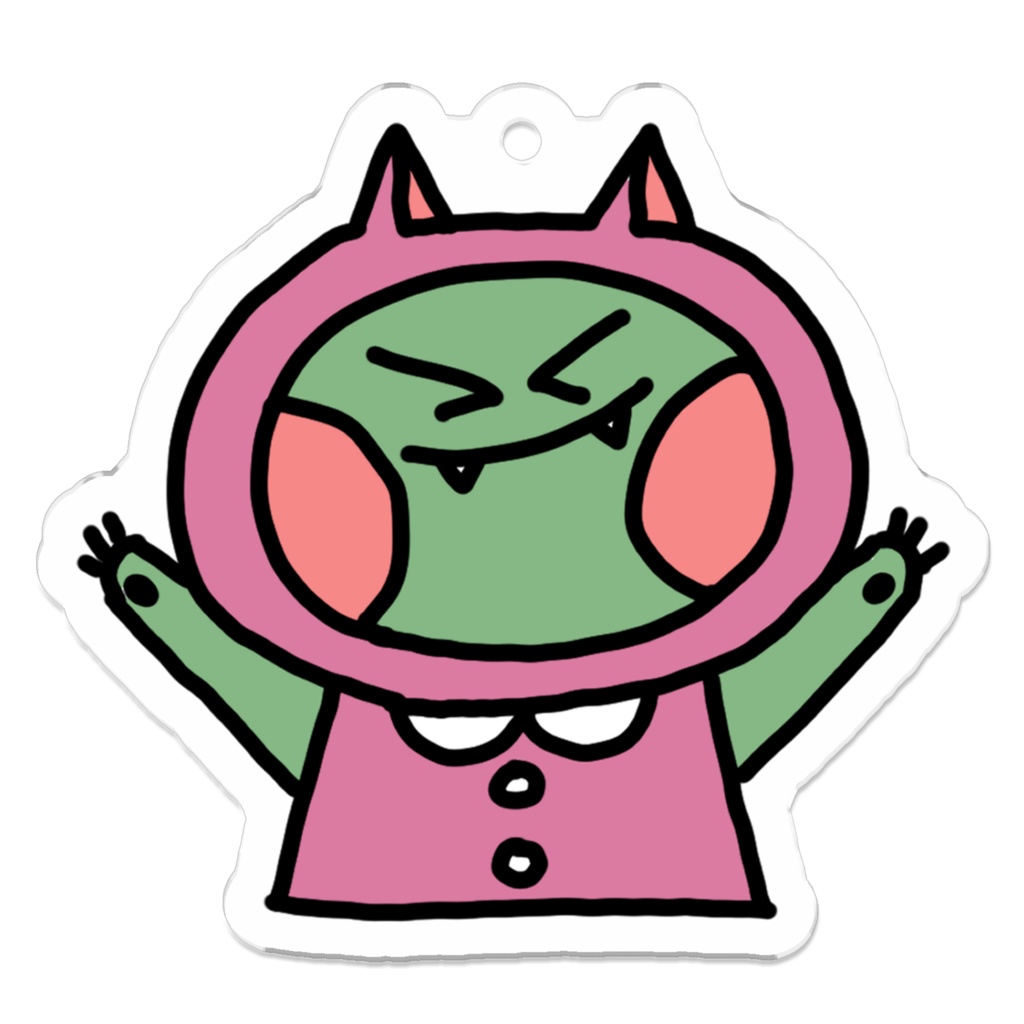 万歳 ーアクリルキーホルダーー