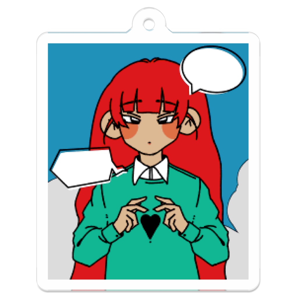 レトロカラーフキダシ