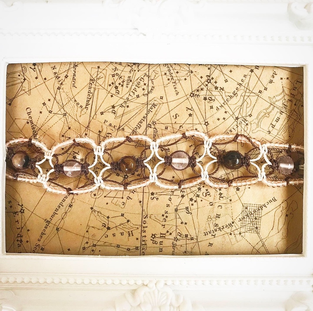 金属アレルギー対応レーシーブレスレット