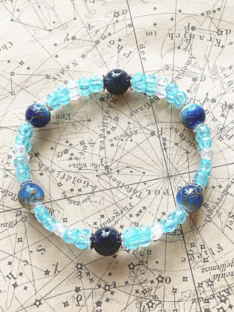 水のエレメントのブレスレット
