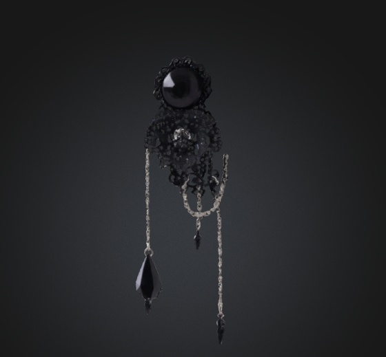 【オリジナル3Dモデル】黒アクセサリー
