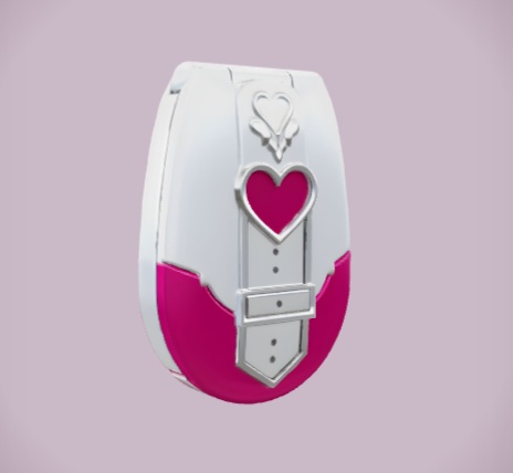 【二次創作】光の使者-変身アイテム-ブラック(ペアルック)