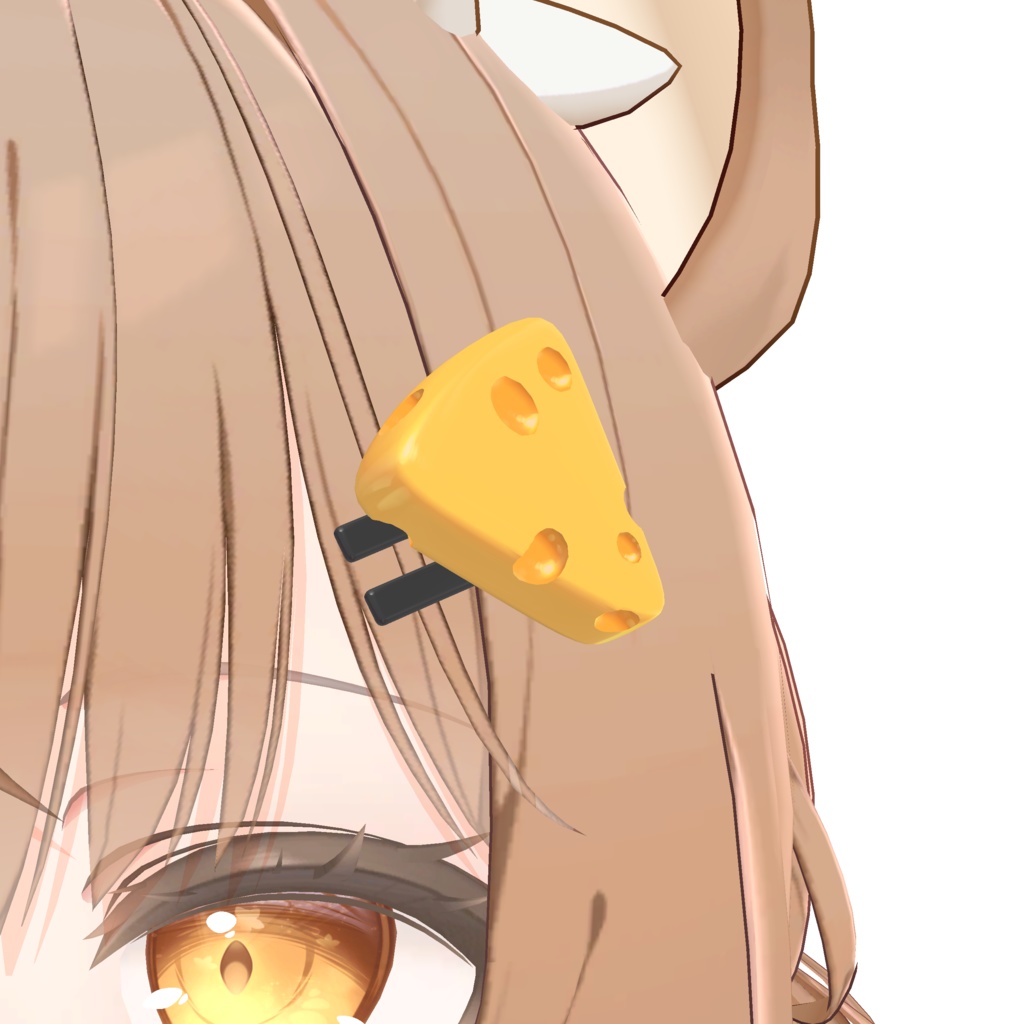 Cheese Hair Pin