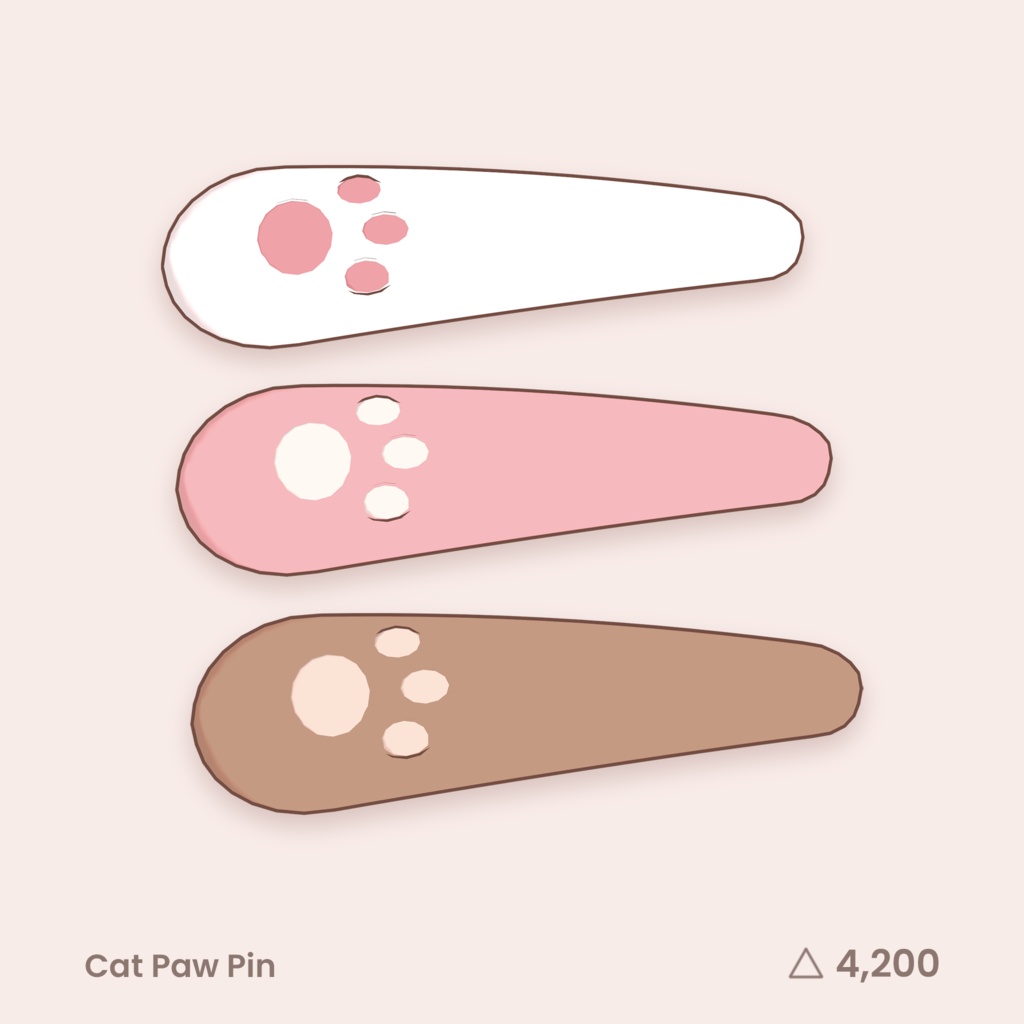 Cat Paw Pin