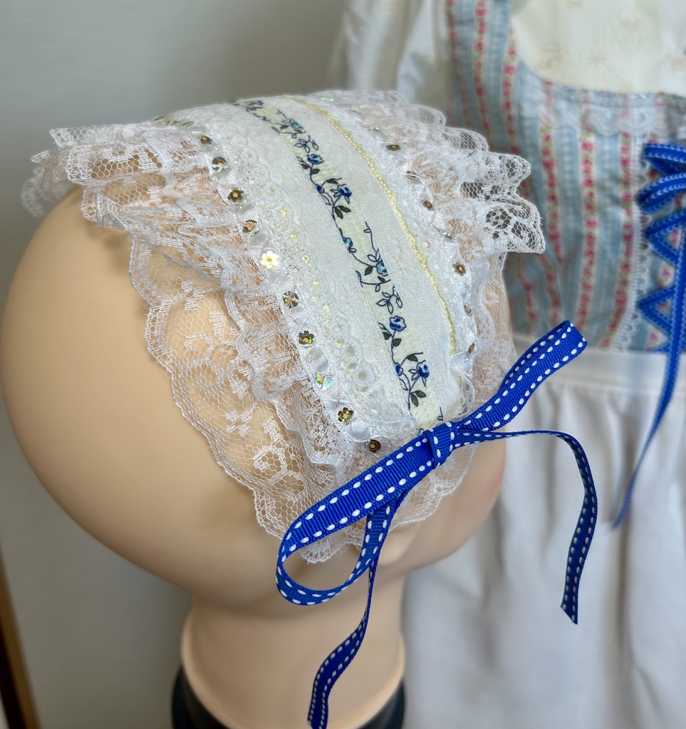 ディアンドル風ロリィタ あお