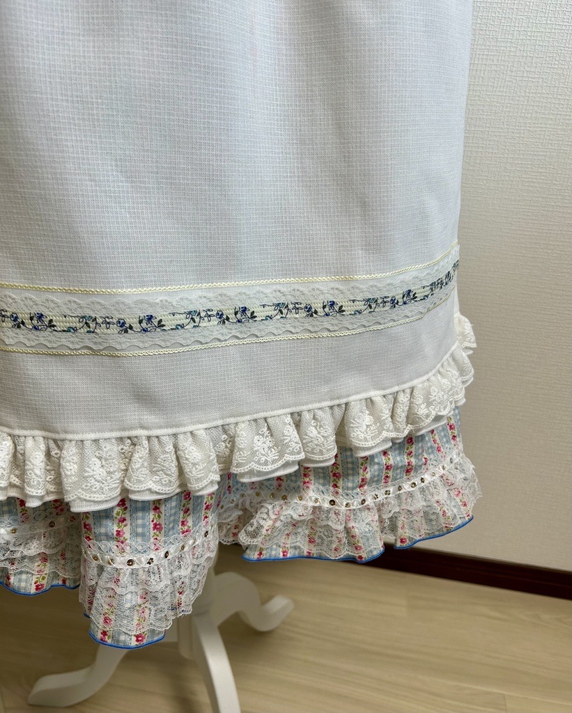 ディアンドル風ロリィタ あお