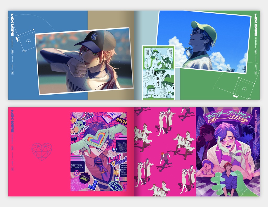 イラスト再録集「MIX TAPE」