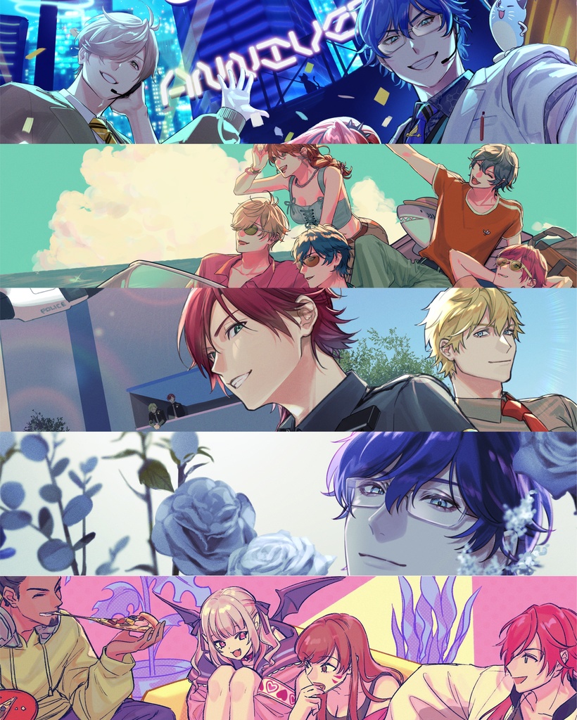 イラスト再録集「MIX TAPE」