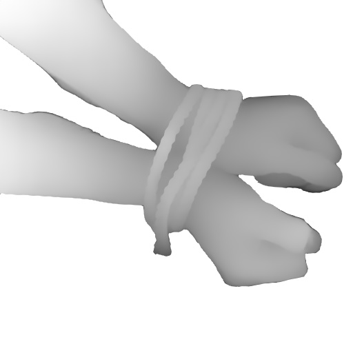 【無料】Depth map library and poser用深度マップ