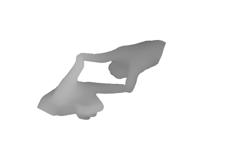 【無料】Depth map library and poser用深度マップ