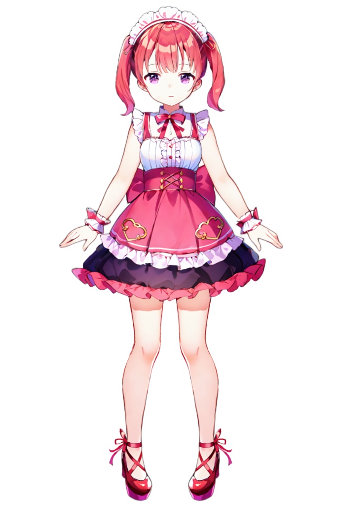 【AI生成】AIで作ったlive2Dモデル【フリーVTuberモデル】