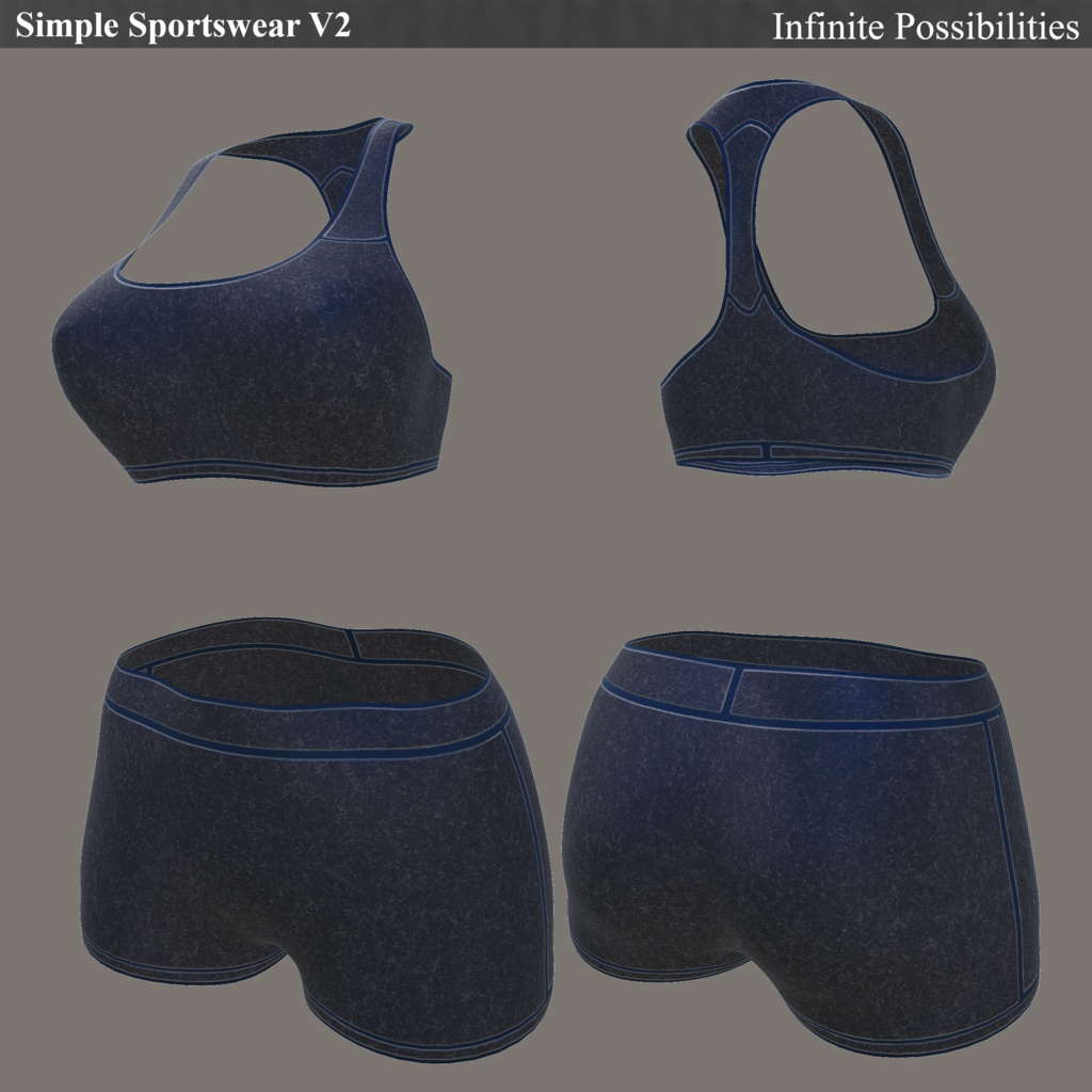 Simple Sportswear V2 for Uruki/ウルキ