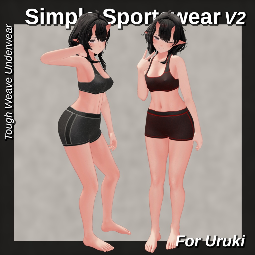 Simple Sportswear V2 for Uruki/ウルキ