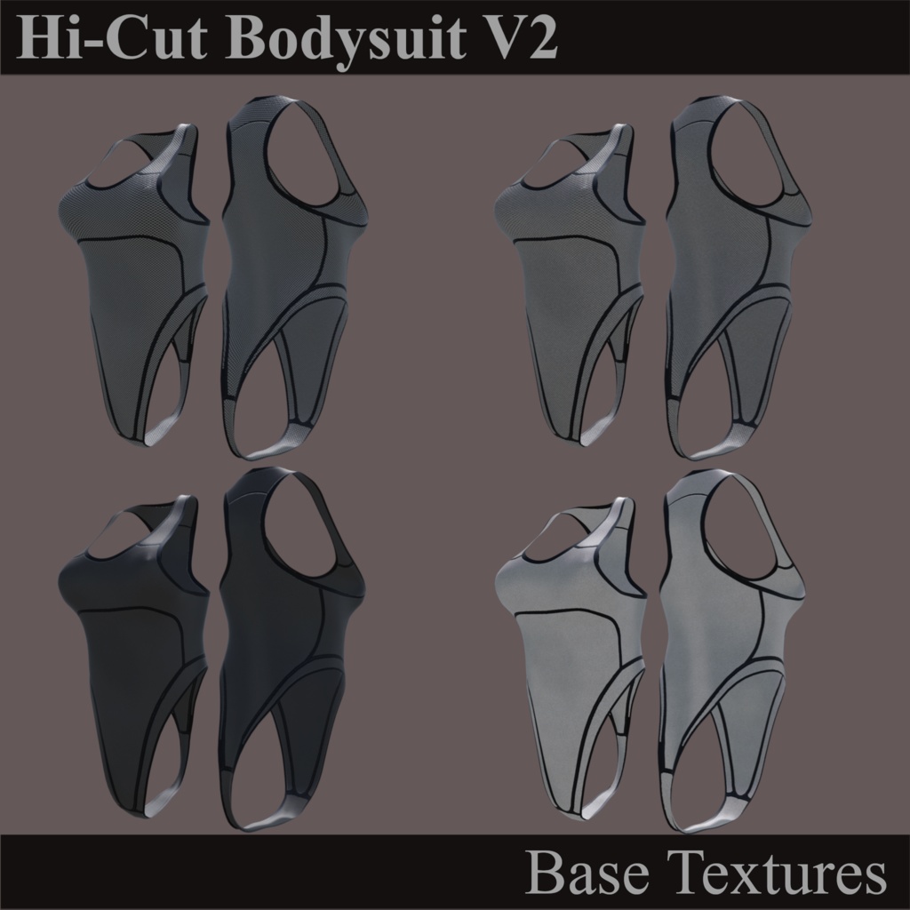 Hi-Cut Bodysuit V2 for Milfy/ミルフィ