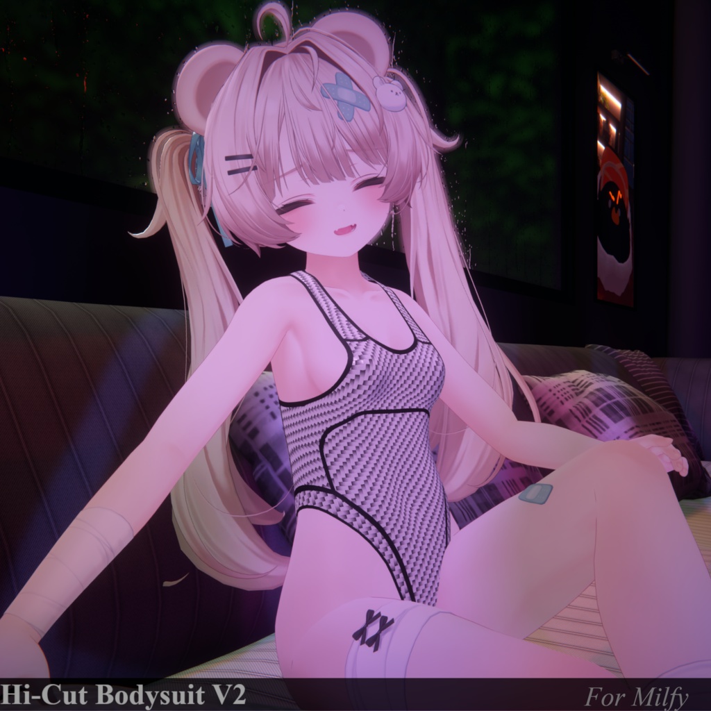 Hi-Cut Bodysuit V2 for Milfy/ミルフィ