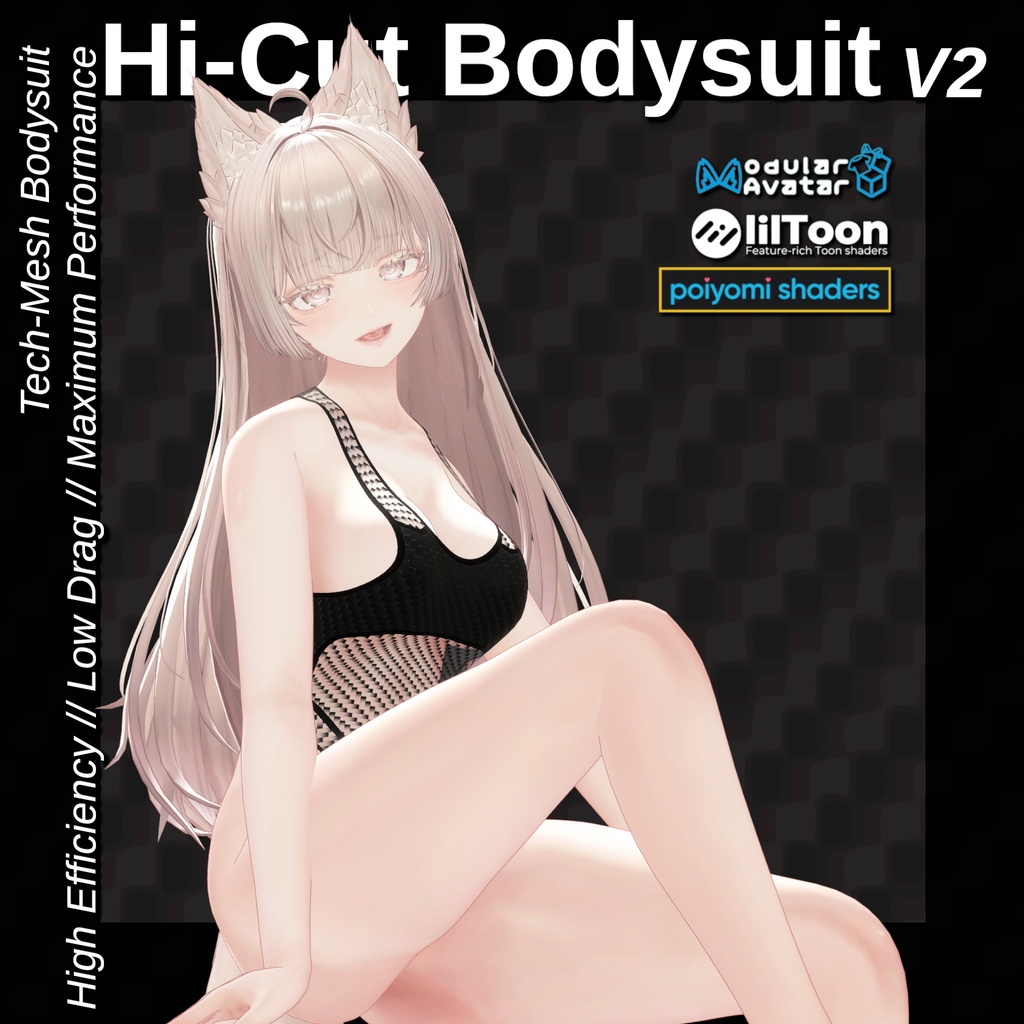 【8アバター】 Hi-Cut Bodysuit V2