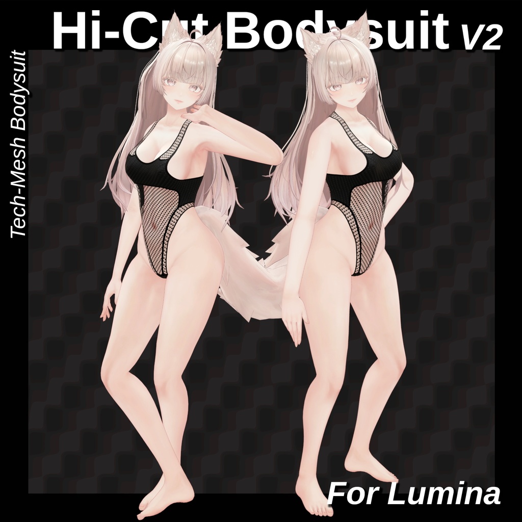 【8アバター】 Hi-Cut Bodysuit V2