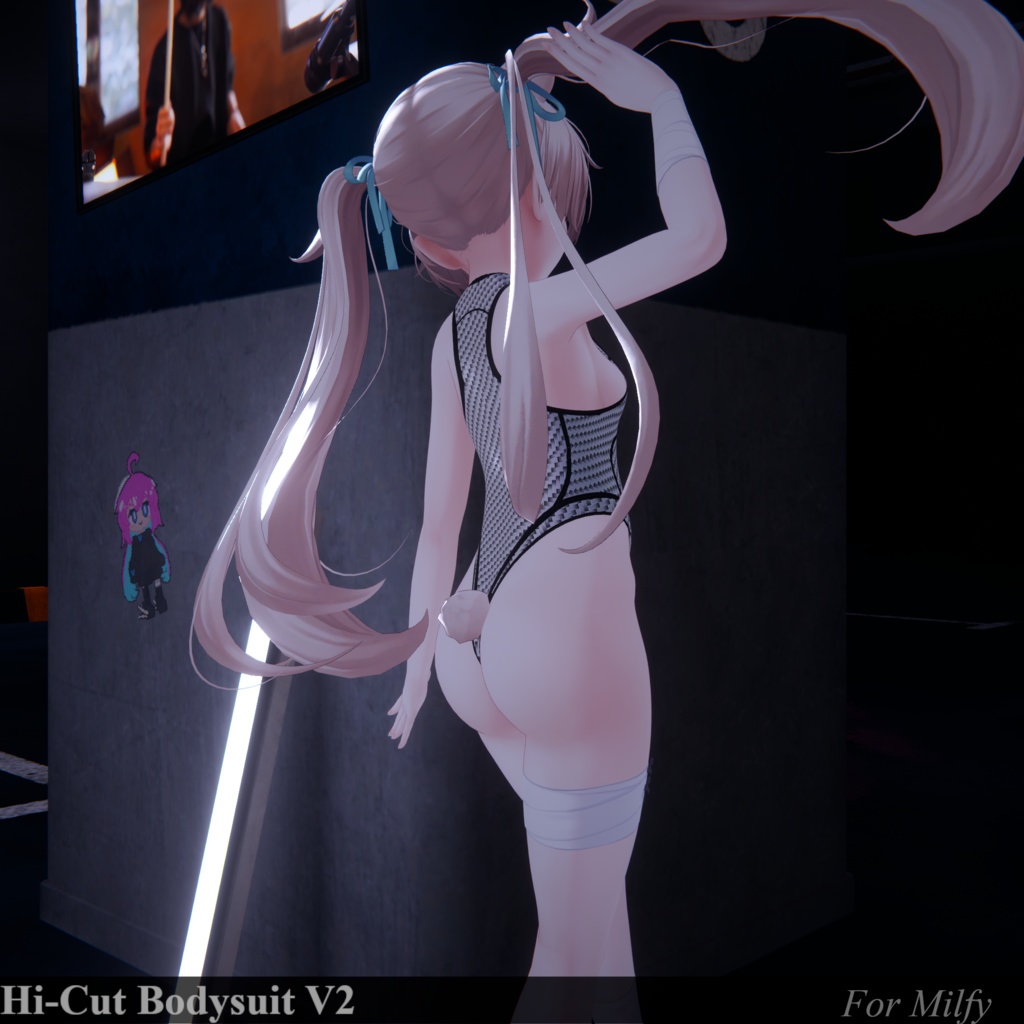 【8アバター】 Hi-Cut Bodysuit V2