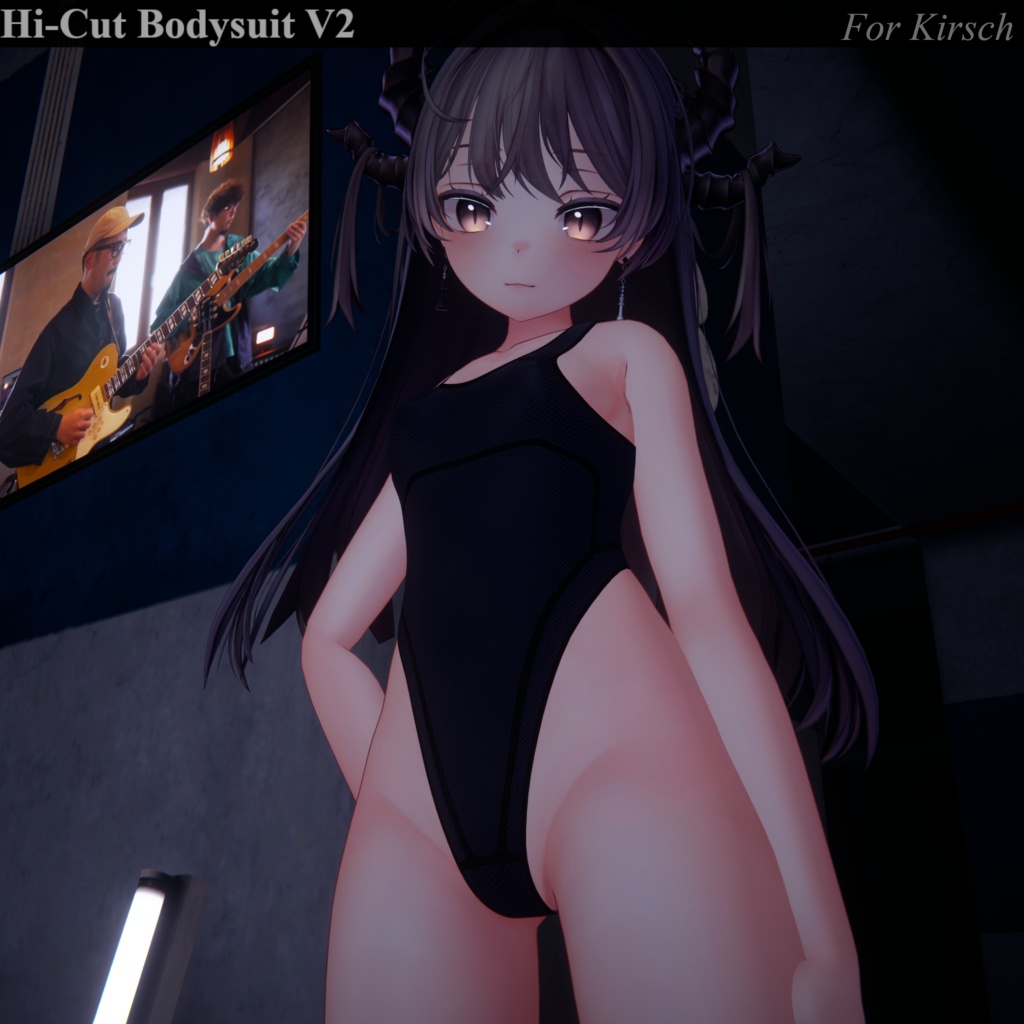 【8アバター】 Hi-Cut Bodysuit V2