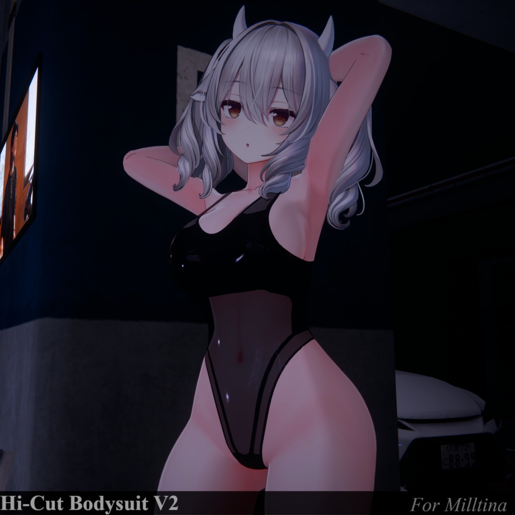 【8アバター】 Hi-Cut Bodysuit V2