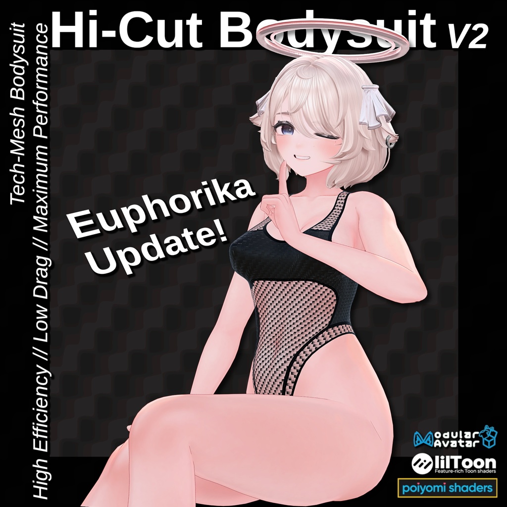 Hi-Cut Bodysuit V2 【14アバター】