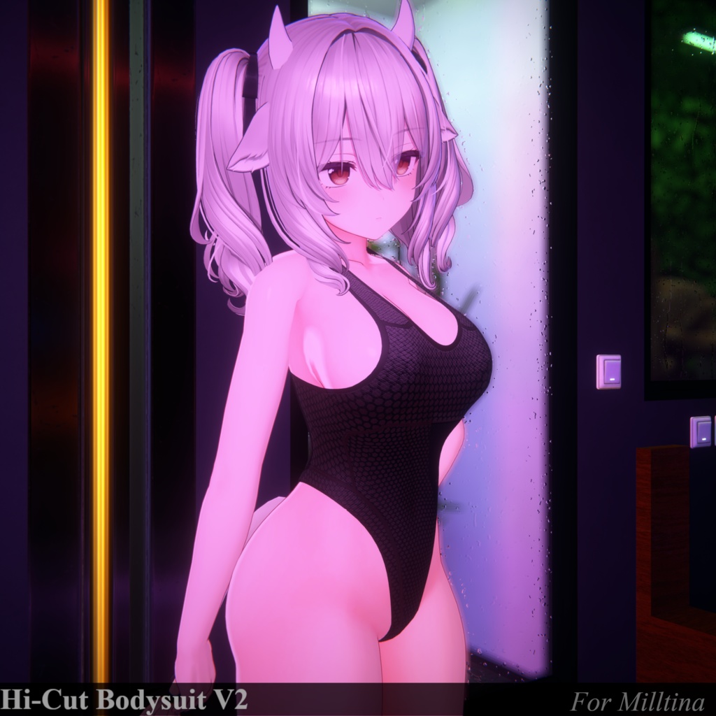 【8アバター】 Hi-Cut Bodysuit V2