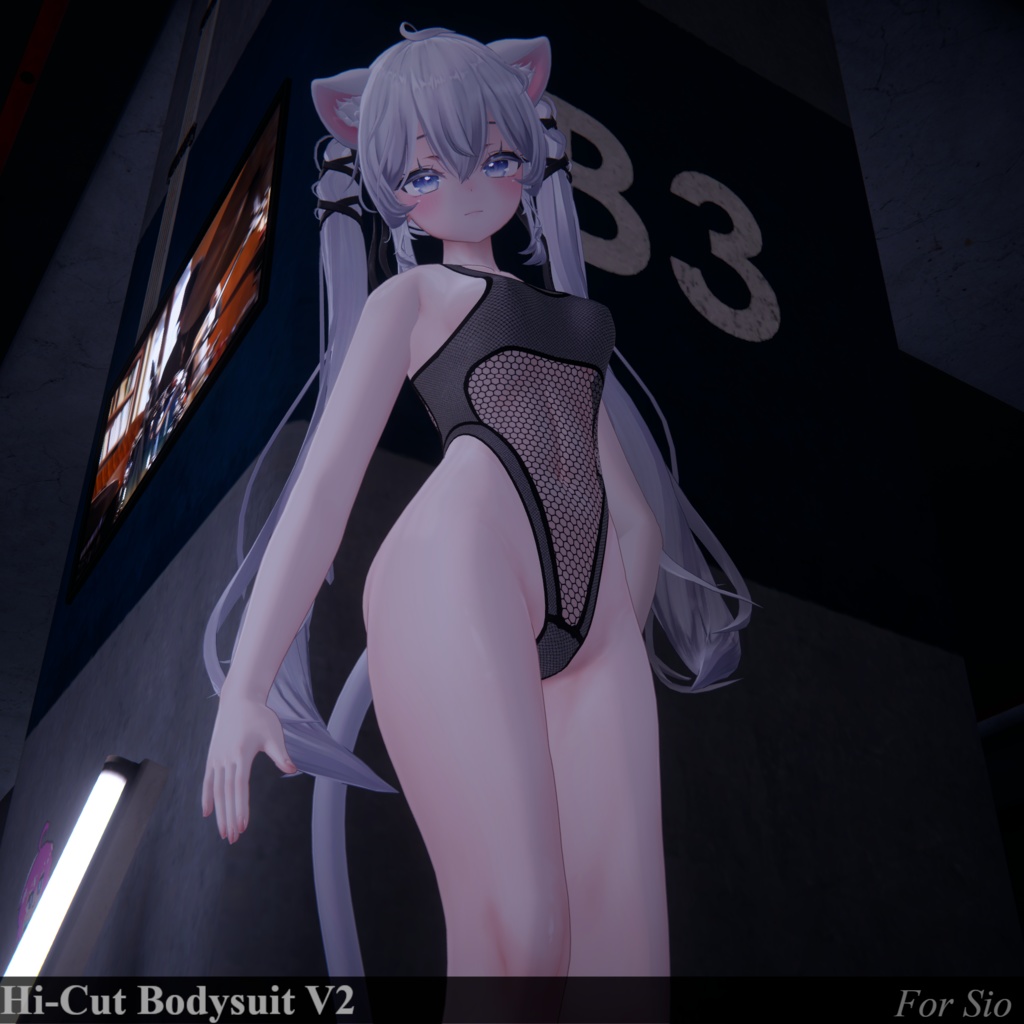 【8アバター】 Hi-Cut Bodysuit V2