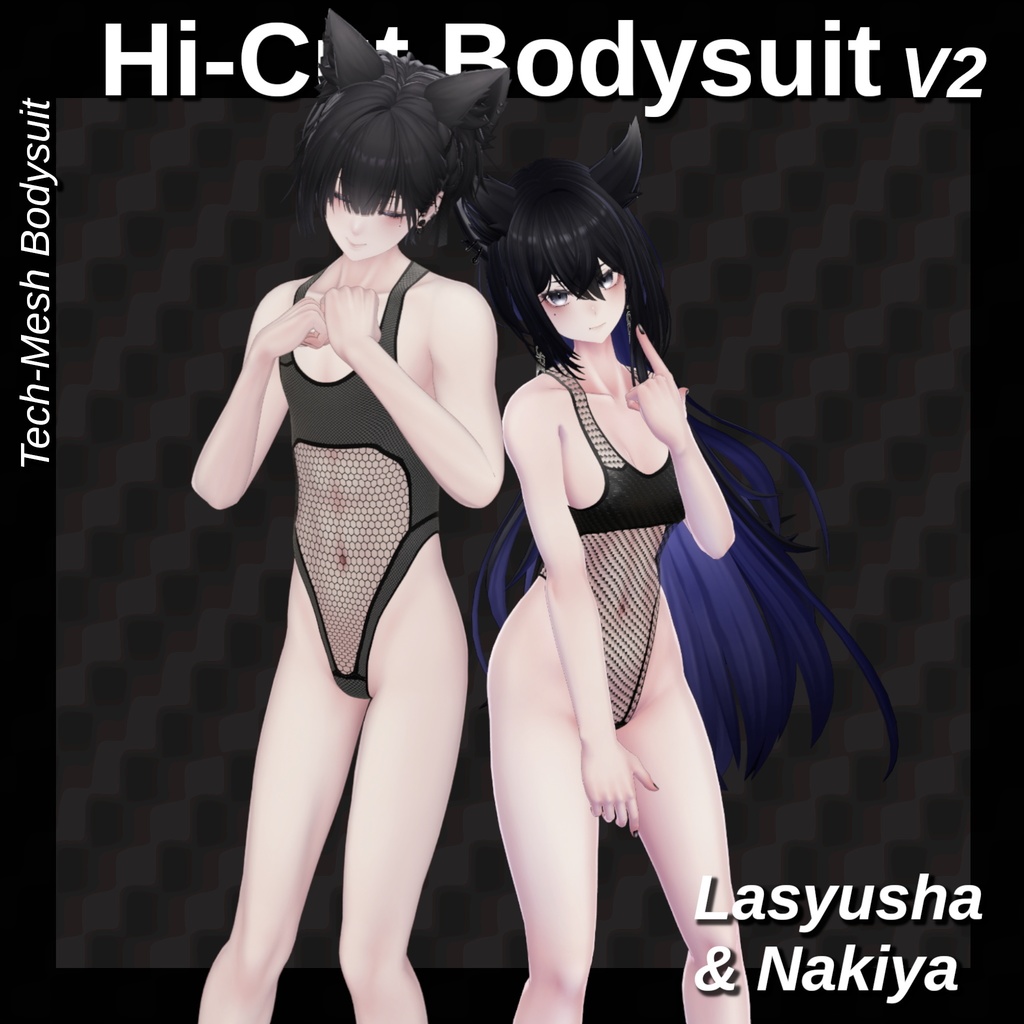 【12アバター】 Hi-Cut Bodysuit V2